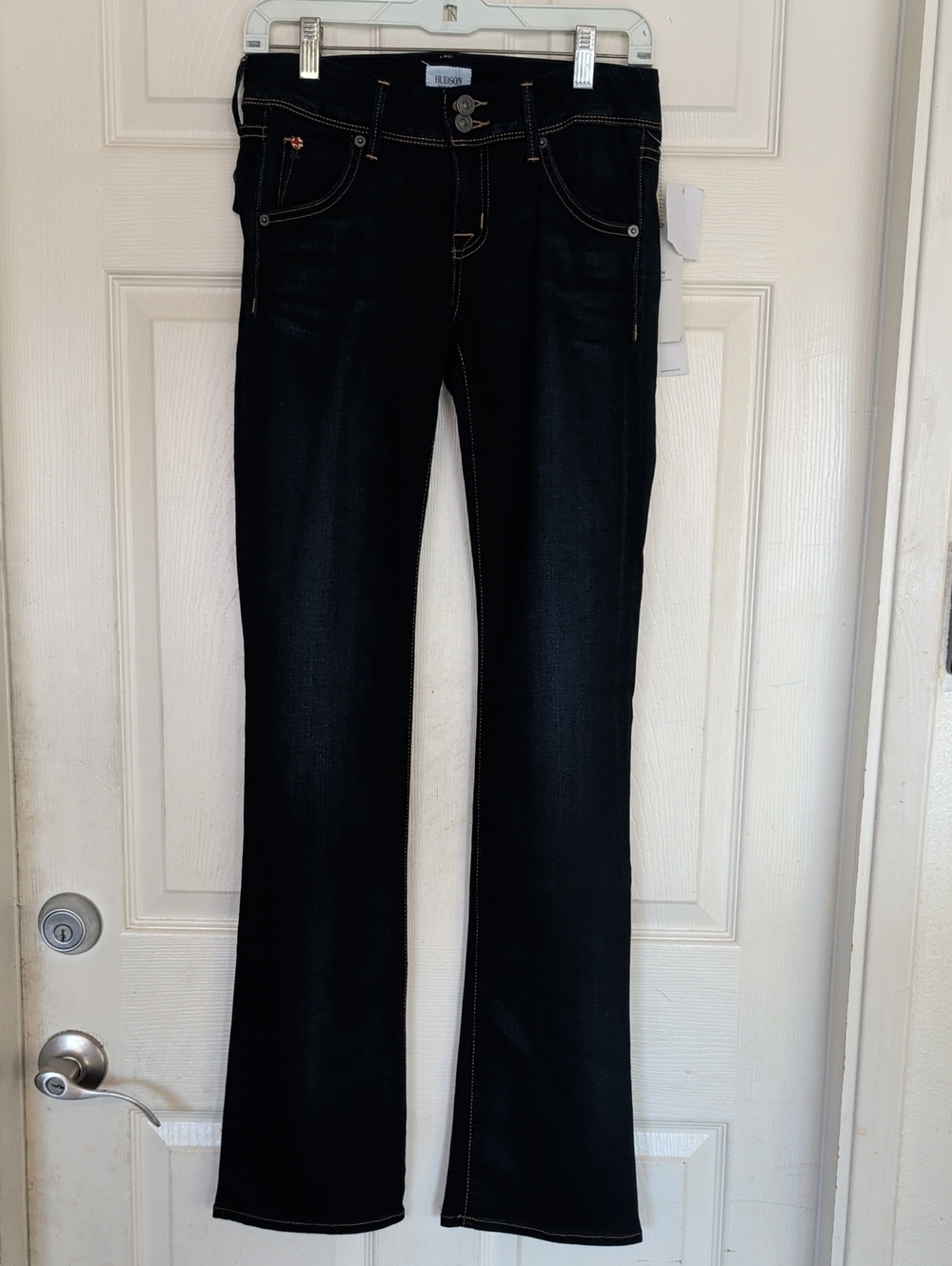 Hudson Beth Baby Boot Jeans Elysian Denim Dark Wash Women